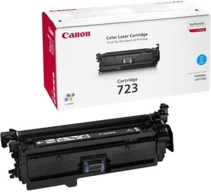 Canon tonercartridge 723 cyaan standaardcapaciteit 8500 pagina&apos;s