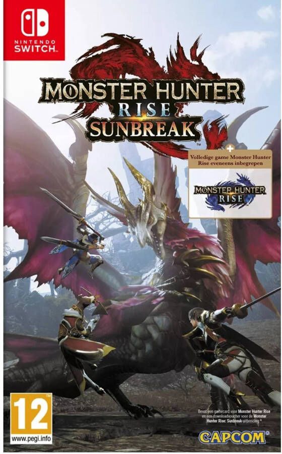 CAPCOM Monster Hunter Rise + Sunbreak Add-on Nintendo Switch