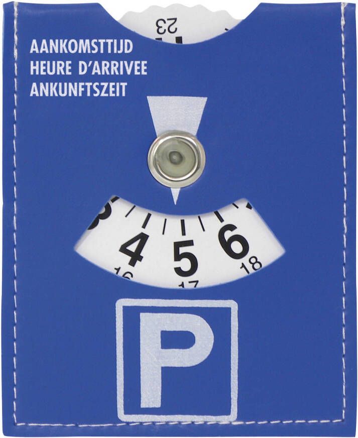 Carpoint parkeerschijf 17 x 11 cm blauw