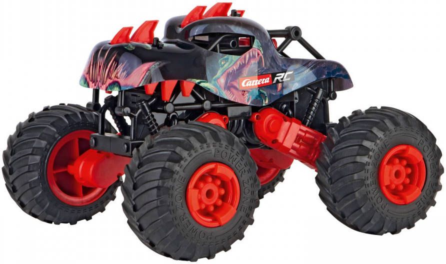 Carrera Monstertruck Rc Dino Car 2 4 Ghz 1:16 Rood zwart 5-delig