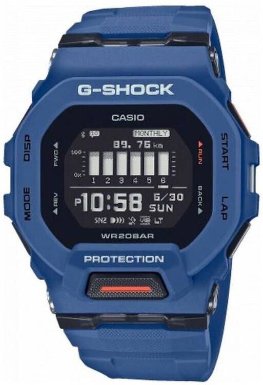 Casio Smartwatch G-SQUAD STEP TRACKER BLUETOOTH ***SPECIAL PRICE*** Blauw Zwart