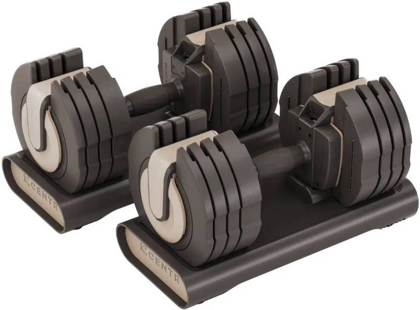 Centr Smart Stack 50 Verstelbare Dumbbells 2 x 22 5 kg 2x 22 5 kg