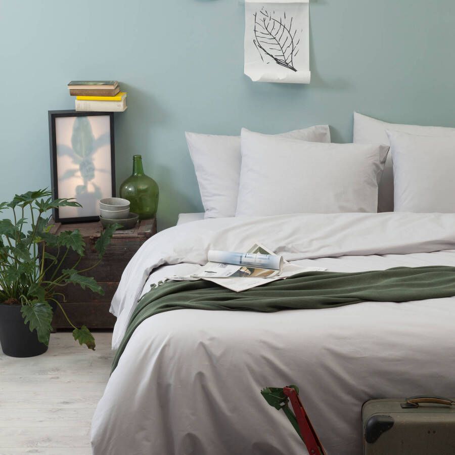 Cinderella Dekbedovertrekset Katoen Weekend light grey 200x200 220cm