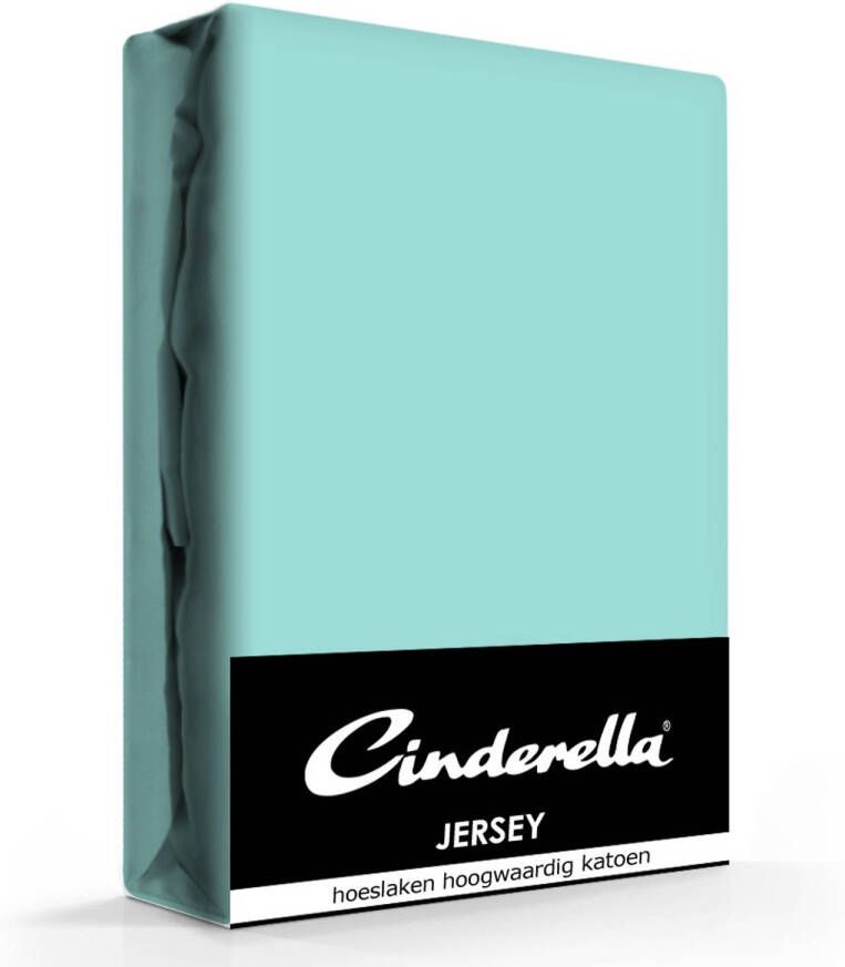 Cinderella Hoeslaken Jersey Bettlaken in 90x200 140x200 und weiteren Größen erhältlich 100% Baumwolle Spannbettlaken aus Jersey geeignet für Matratzen und Topper met elastiek (1 stuk) - Foto 3