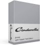 Cinderella Splittopper Hoeslaken Jersey Katoen Stretch Single Split light grey 180x200 210cm - Thumbnail 3