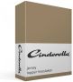 Cinderella Jersey Topper Hoeslaken Taupe-Lits-jumeaux (180x200 210 cm) - Thumbnail 3