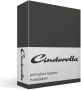 Cinderella Weekend Hoeslaken Geschikt voor Boxspring Katoen 90x200 cm tot 25 cm Antraciet - Thumbnail 4