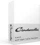 Cinderella Molton Hoeslaken Matrasbeschermer voor Topper Beschermt tegen Incontinentie 180x200 tot 15 cm Wit - Thumbnail 3