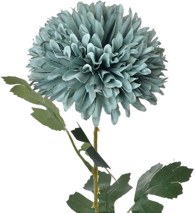 Clayre & Eef Kunstbloem 54 cm Groen Blauw Kunststof Groen