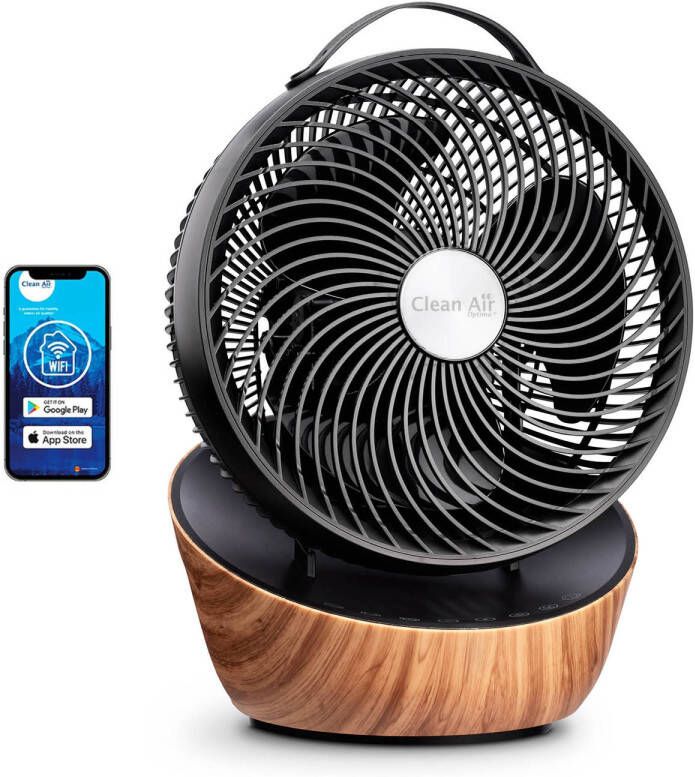 Clean Air Optima Wood design circulator-ventilator CA-403 Smart