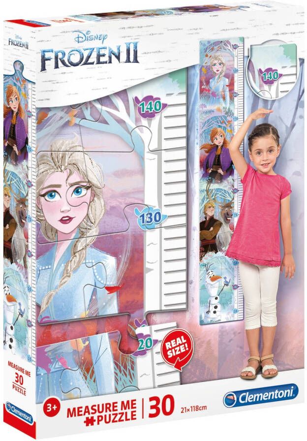 Clementoni legpuzzel Measure me Frozen 30 stukjes