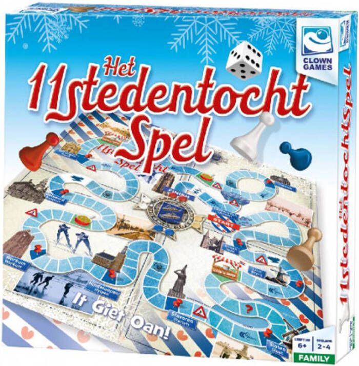 Clown Games Het Elfstedentochtspel Bordspel