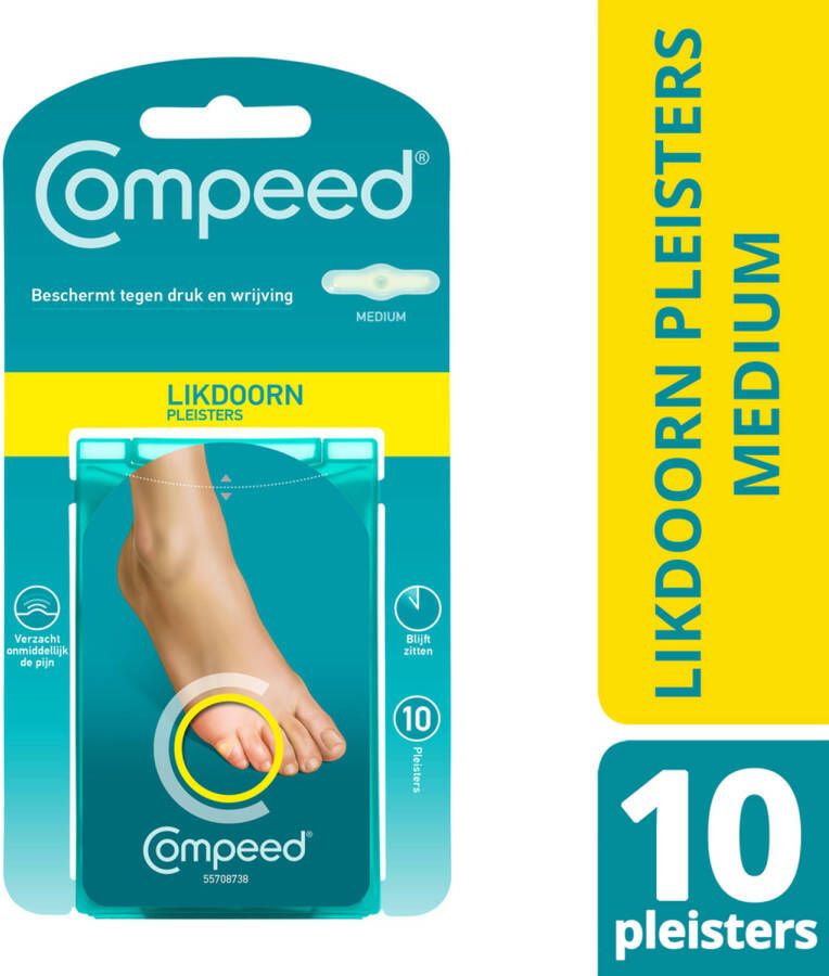 Compeed Likdoornpleister Medium 10ST