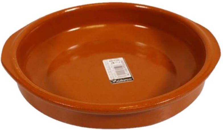 Concord Tapas schaal serveerschaal rond terracotta aardewerk D20xH4cm Snack en tapasschalen