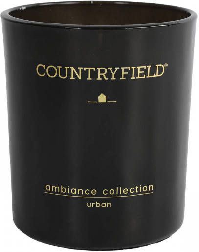 Countryfield Candle Countryfield Geurkaars Urban| Ambiance Collection Zwart| Ø9 cm