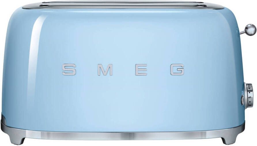 Smeg TSF02PBEU Broodrooster 2x4 pastelblauw