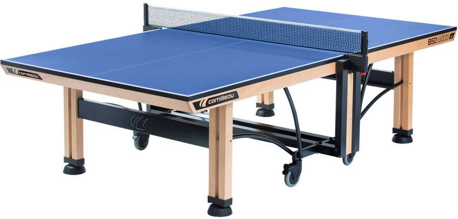 Cornilleau Tafeltennistafel Indoor Competition Ittf 850 Wood Blauw