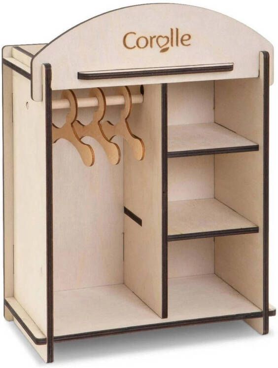 Corolle houten kledingkast babypop 30 36 cm