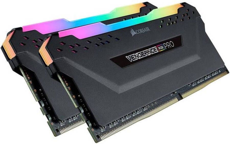 Corsair DDR4 PC-geheugen VENGEANCE RGB PRO 32GB (2x16GB) 3200MHz CAS 16 (CMW32GX4M2E3200C16)