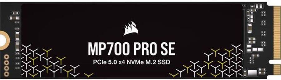 Corsair M.2 SSD MP700 PRO SE Hydro X-serie TLC NAND Voorgeïnstalleerd waterblok DirectStorage 14.000 MB s