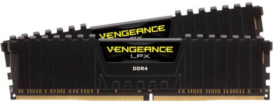 Corsair PC-geheugen DDR4 32GB (2*16) laag profiel (CMK32GX4M2E3200C16)