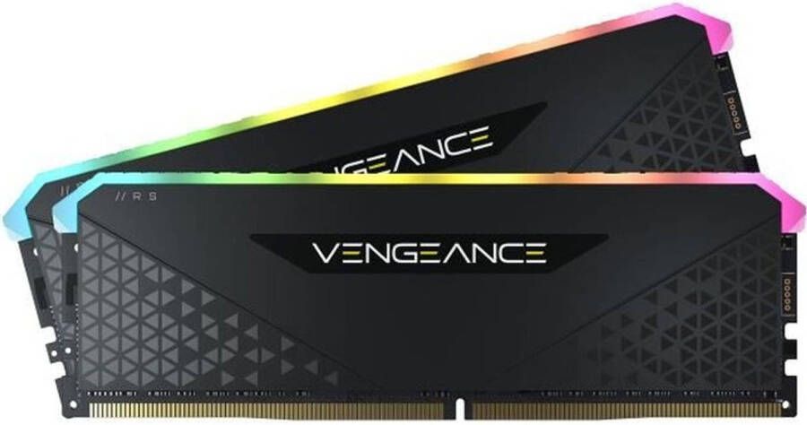 Corsair Vengeance RGB RS Memory 3200MHz 32 GB (2x16GB) DDM DDR4 voor AMD Ryzen & Intel XMP (CMG32GX4M2E3200C16)