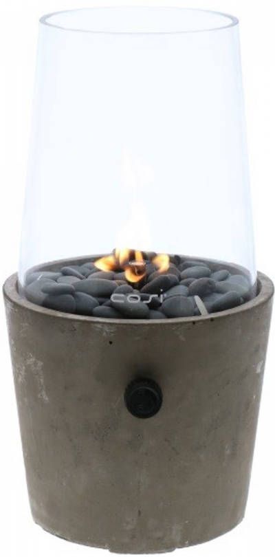 Cosi scoop Cement round gaslantaarn Ø20cm(h 38cm) Laagste prijsgarantie! online kopen