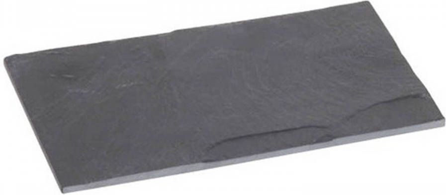Cosy & Trendy 1x Leisteen bord plank 18 x 11 cm Dienbladen