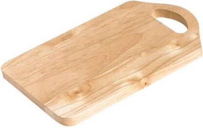 Cosy & Trendy Snijplank met Handvat Rubberwood 29 x 20 cm