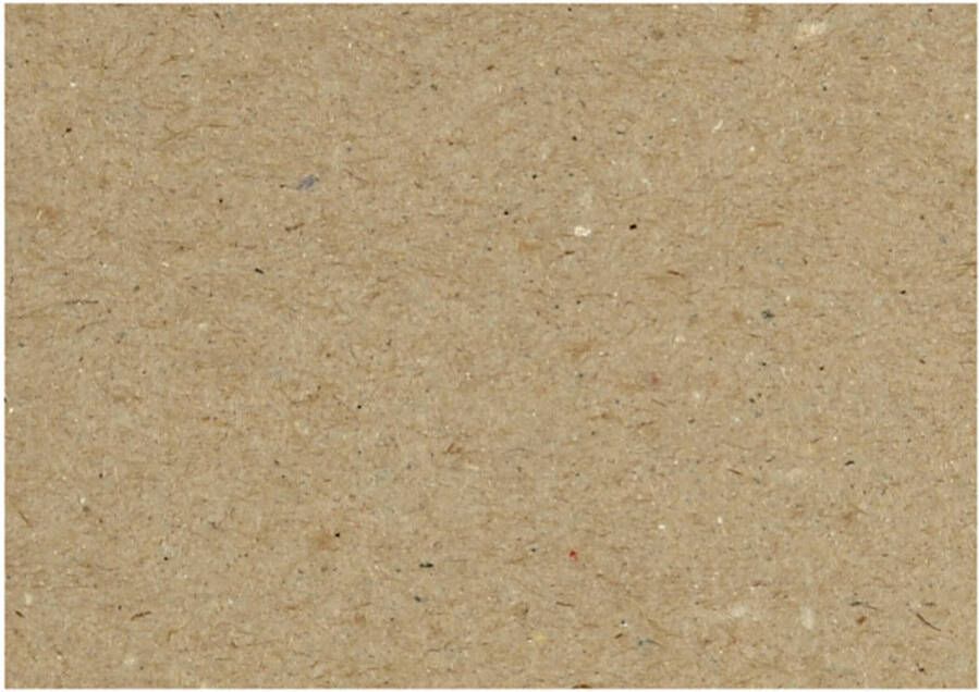 Creotime gerecycled karton A5 bruin 125 vellen