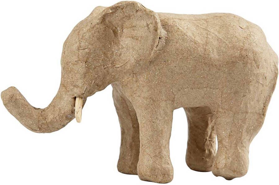 Creotime Olifant 9 x 13 cm bruin
