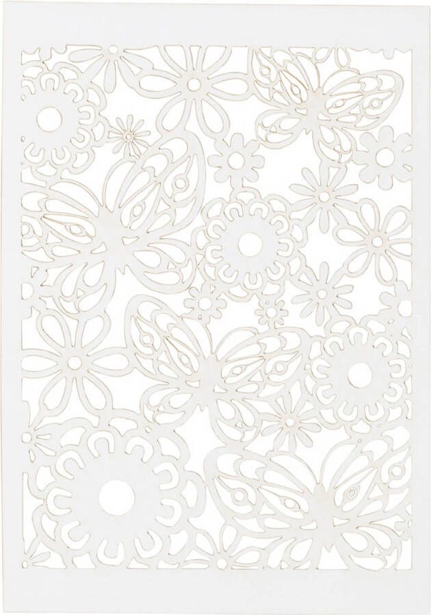 Creotime patroonkarton 10 5 x 14 8 cm 10 stuks wit