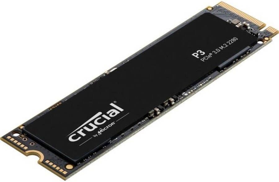 Crucial e SSD harde schijf P3 500 GB 3D NAND NVME PCIE M.2