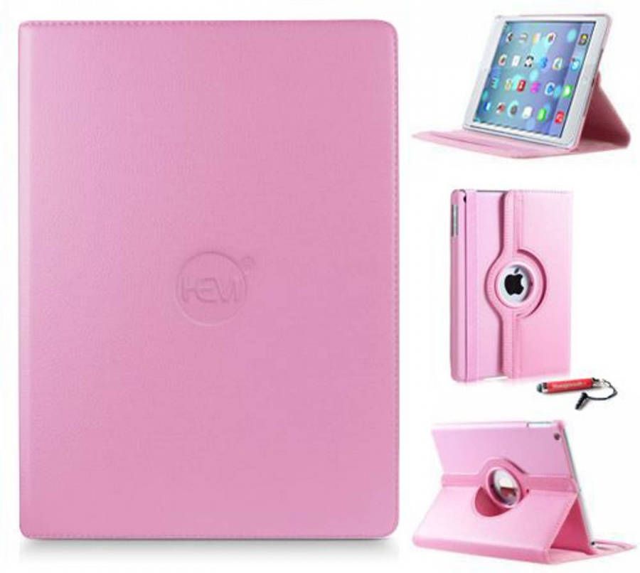 HEM Apple iPad hoes geschikt voor iPad 9.7 (2017) 5e Generatie Roze iPad hoes Ipad hoes Tablethoes
