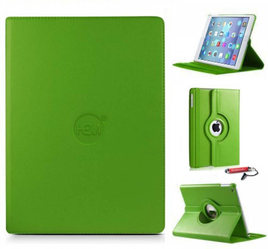 HEM Apple iPad hoes geschikt voor iPad 9.7 (2017) 5e Generatie Groen iPad hoes Ipad hoes Tablethoes