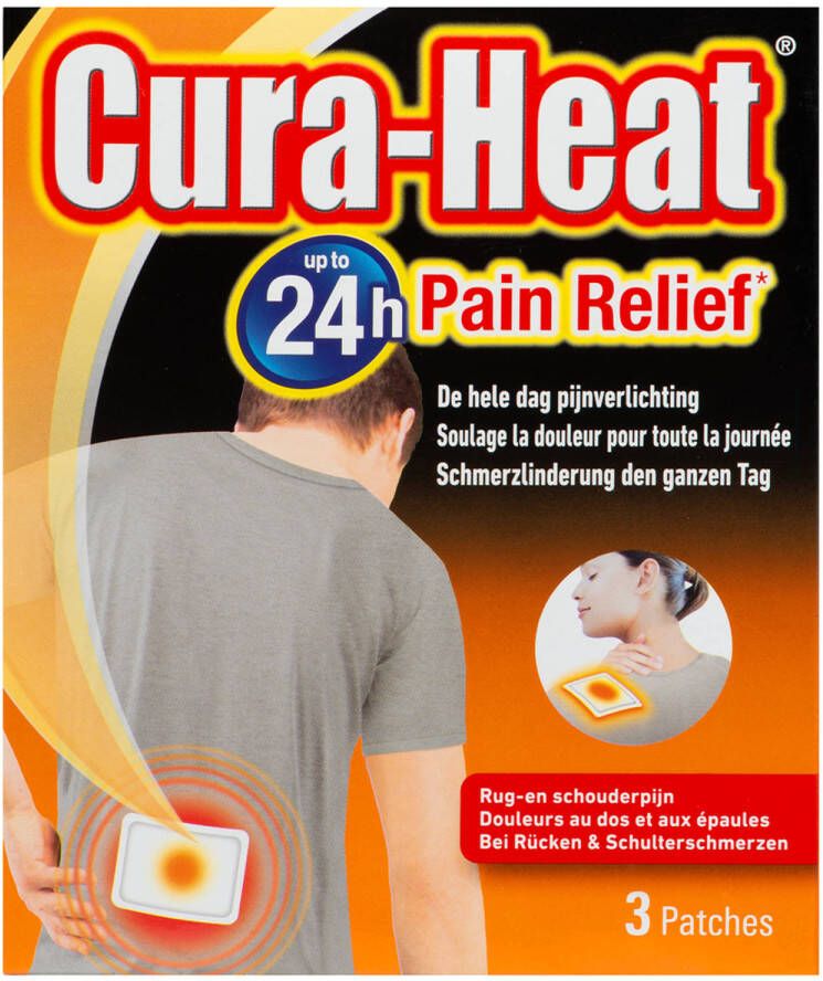 Cura Heat Cura-Heat Pain Relief Warmtepleisters 3ST