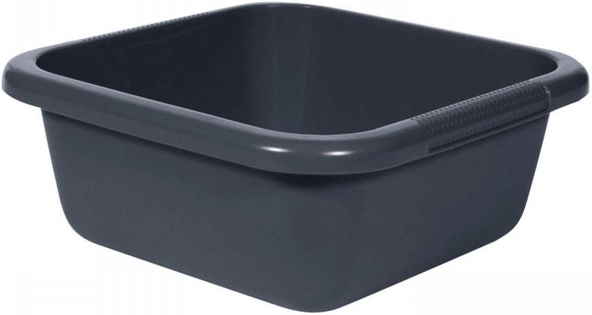 Curver afwasteil 6 liter vierkant antraciet