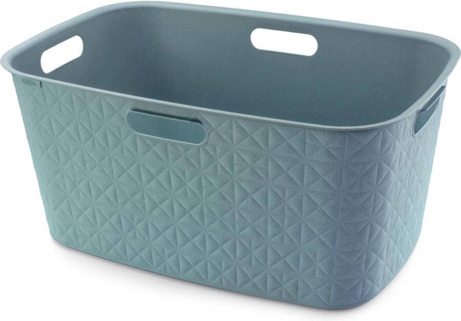 Curver Softex wasmand 45L Blauwgroen