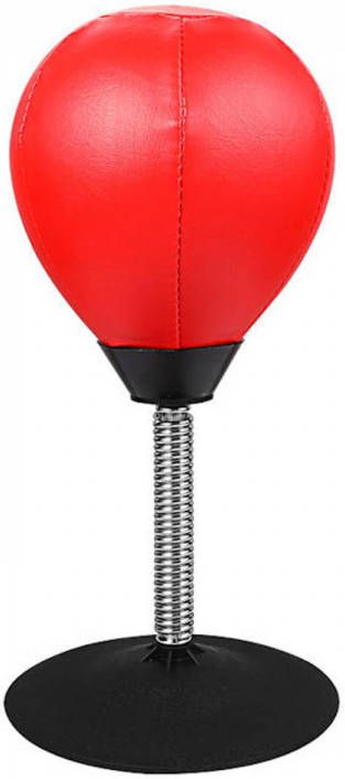 Decopatent Boksbal tafelmodel Stressbal Mini bokszak Punching Ball Tafel