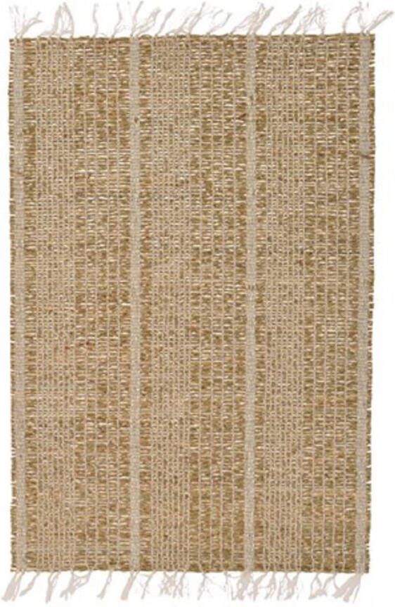 Decoris KSD Beige naturel gevlochten placemat 33 x 47 cm rechthoek Placemats