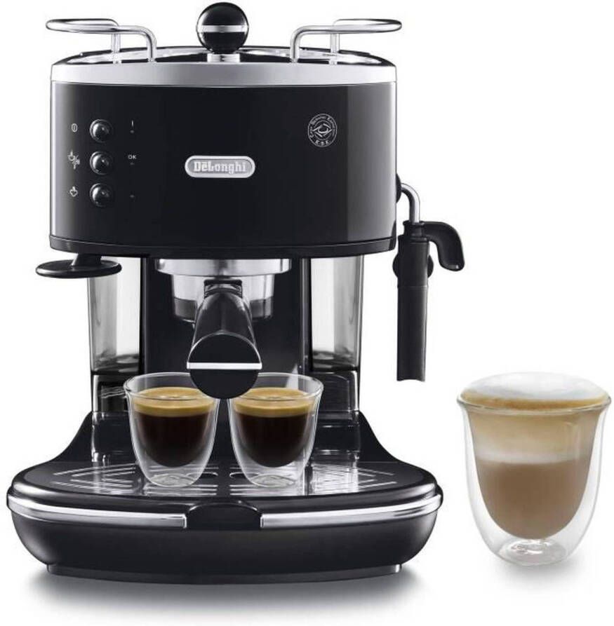 DeLonghi ECO 311.BK Icona klassieke espressomachine zwart