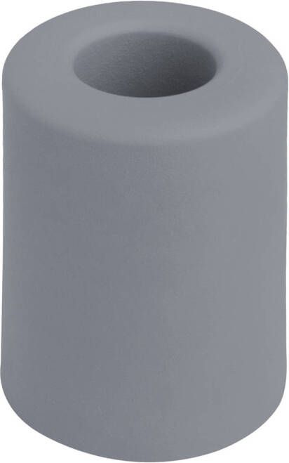Deltafix Deurbuffer deurstopper grijs rubber 50 x 35 mm Deurstoppers