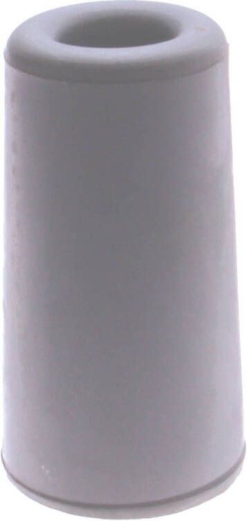 Deltafix Deurbuffer deurstopper grijs rubber 75 x 40 mm Deurstoppers