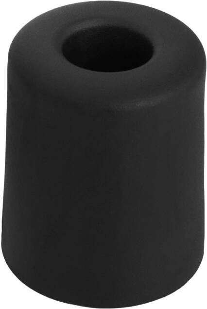 Deltafix Deurbuffer deurstopper zwart rubber 35 x 30 mm Deurstoppers