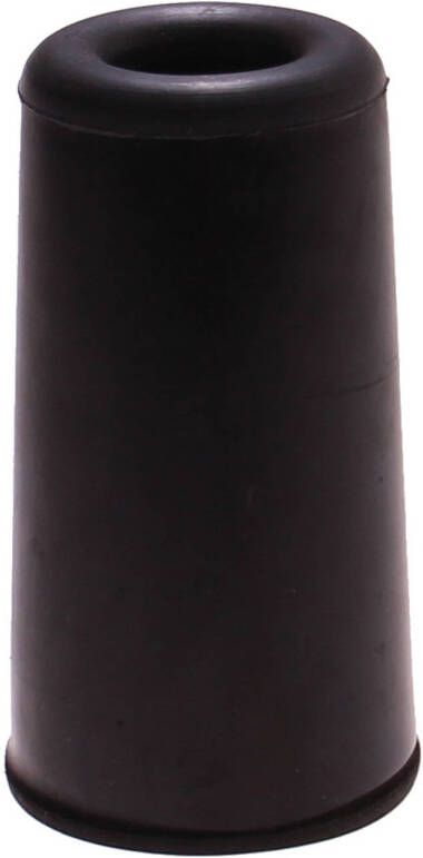 Deltafix Deurbuffer deurstopper zwart rubber 75 x 40 mm Deurstoppers