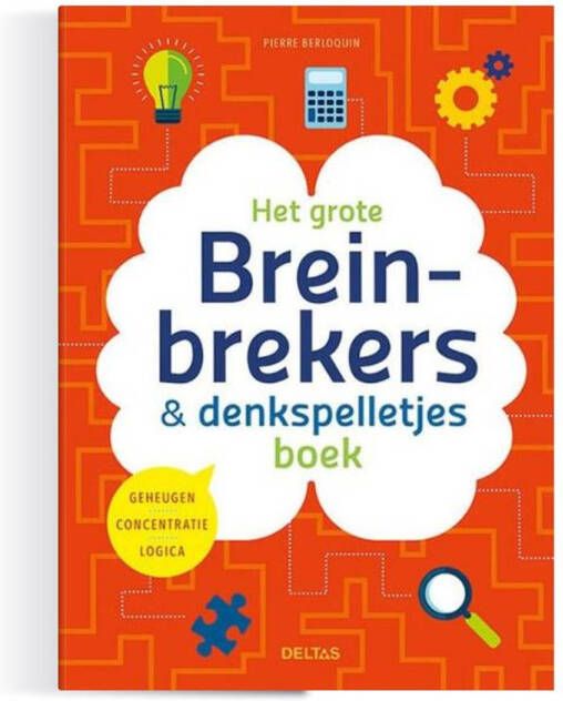 Deltas Breinbrekers en denkspelletjes boek