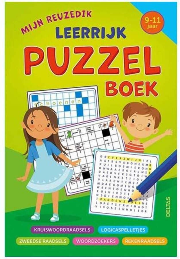 Deltas Mijn reuzedik leerrijk puzzelboek 7-9 j.)