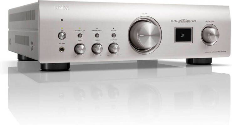 Denon PMA-1700NE versterker zilver 140 W