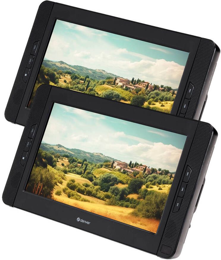 Denver Portable DVD Player MTW-1098 | DVD-spelers | Beeld&Geluid Mediaspelers | 5706751068065