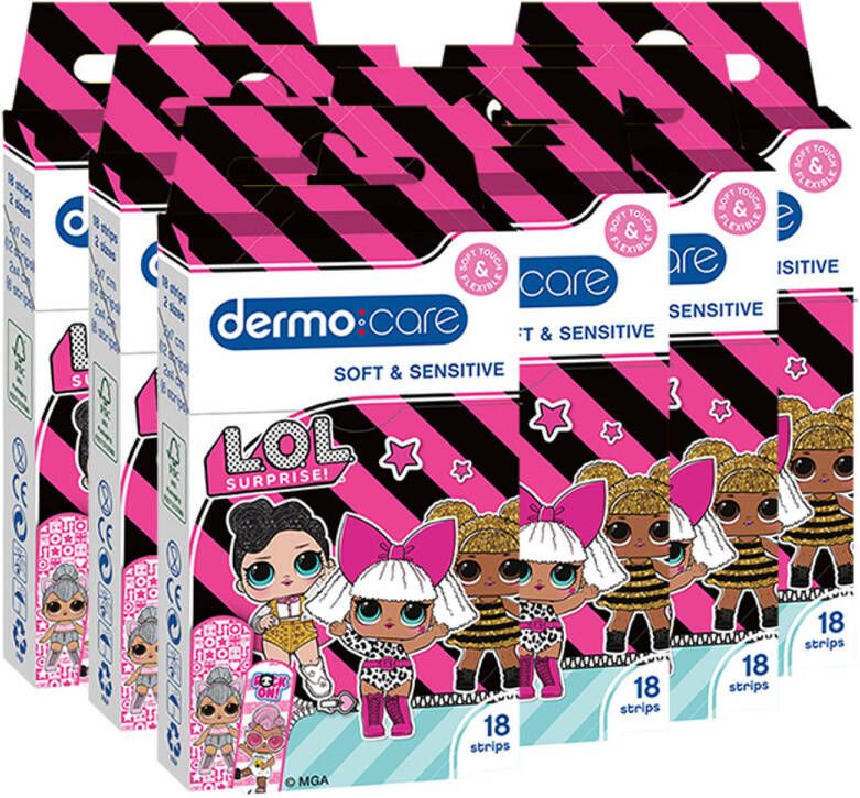 Dermo Care L.O.L Suprise Soft & Sensitive Pleisters 108 stuks